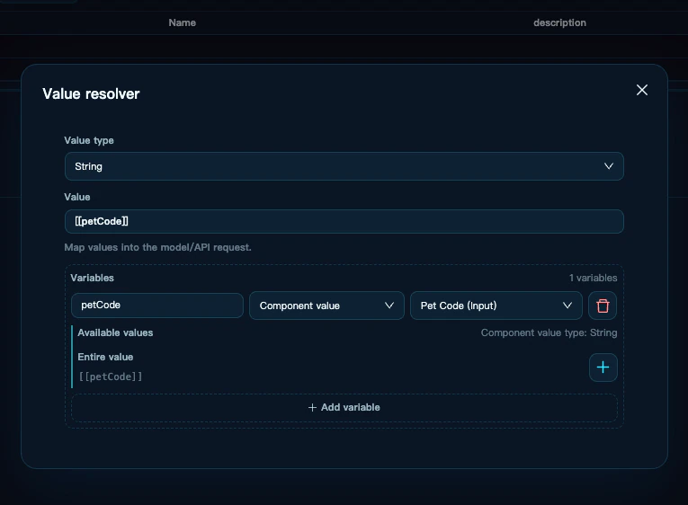 Add Pet Type Query Param